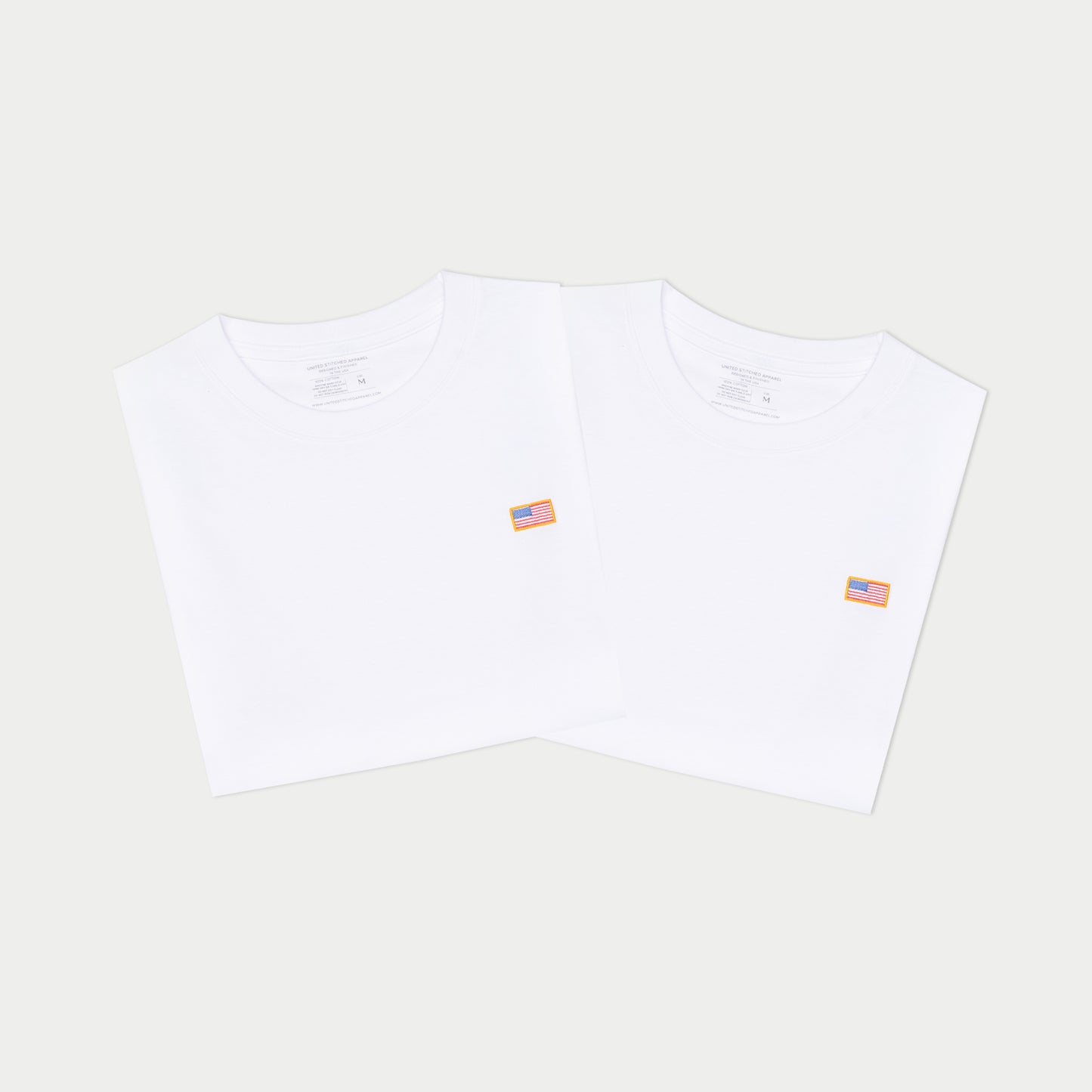 The Stitched American 100% Cotton Heavyweight White T-Shirt