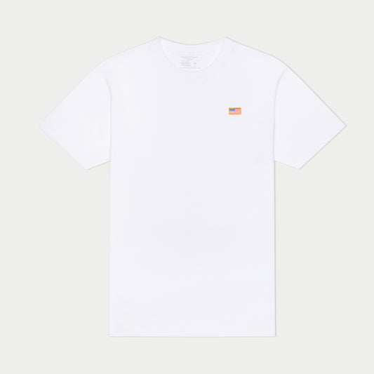 The Stitched American 100% Cotton Heavyweight White T-Shirt